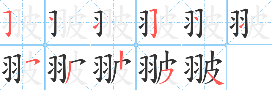 翍 翍