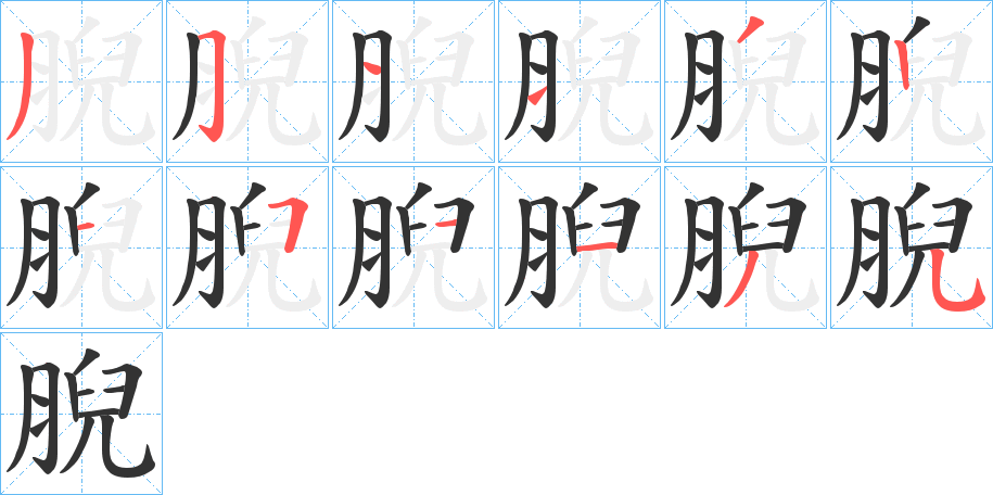 腉 腉