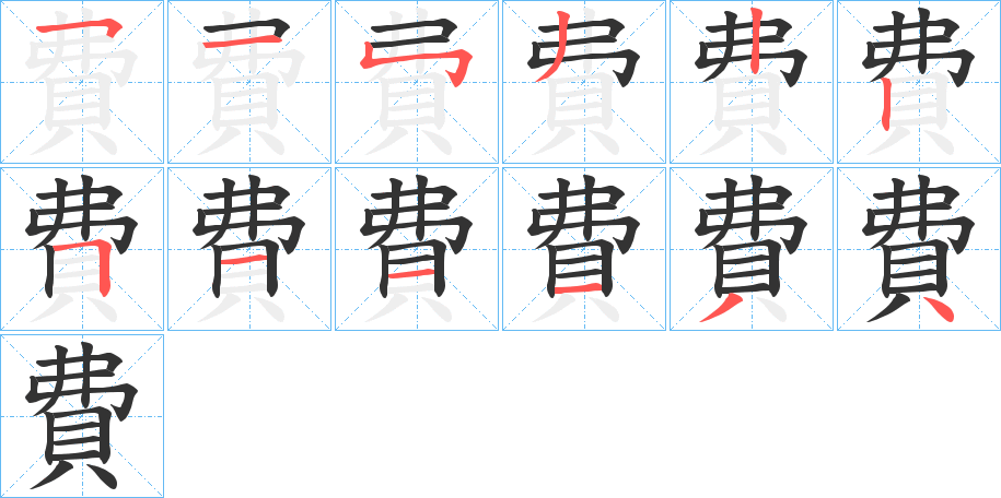 費 費